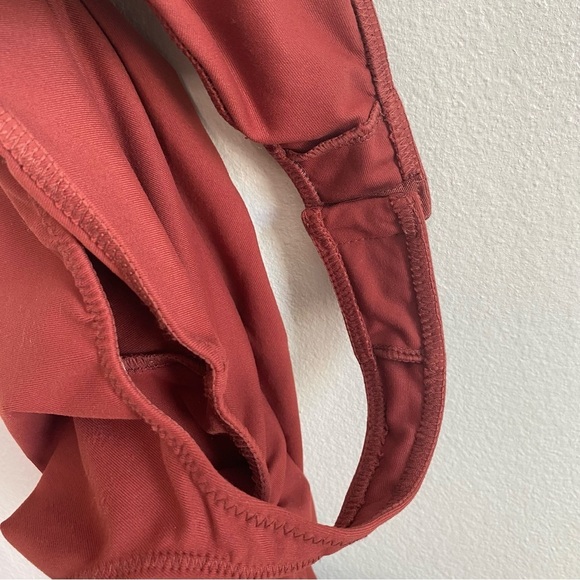 Intimately Free People Somethin' Bout You Bodysuit in Russet Acorn Size Medium - Picture 6 of 6